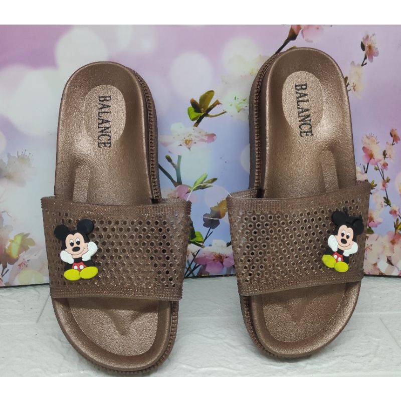 SANDAL JELLY IMPORT BALANCE 1603 Mickey mouse