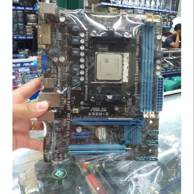 Mobo amd asus a55 + apu a6 6400