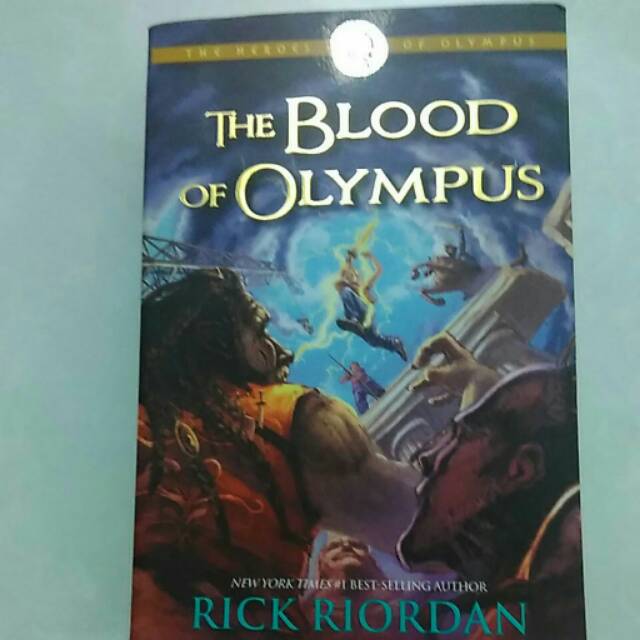 The blood of olympus by Rick Riordan