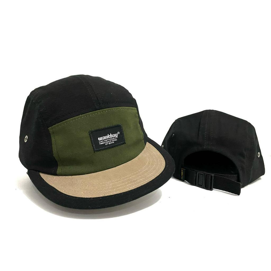 Topi 5panel Distro Visor pendek