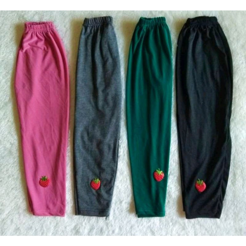 leging anak | leging anak strawberry | leging kaos anak
