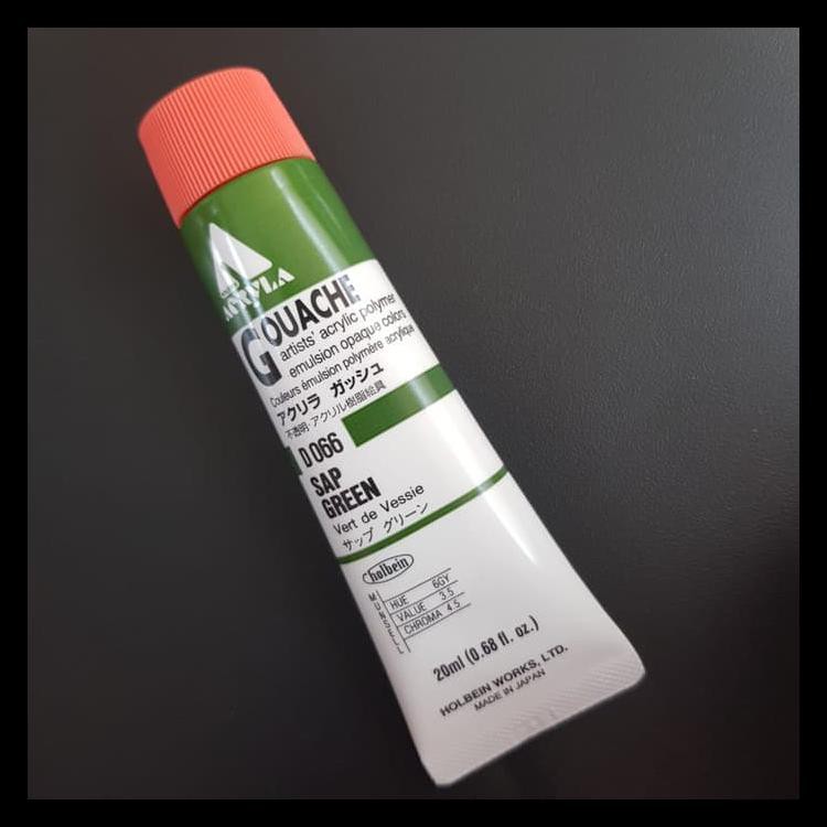 

Diskon Holbein Acryla Gouache - D066 - Sap Green Terbaru