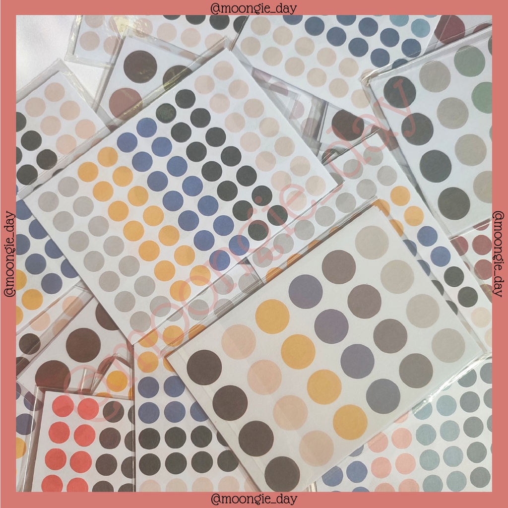 

3 LEMBAR STIKER KERTAS TEMA ROUND WASHI PAPER BULLET JURNAL DIY DIARY POLAROID DECO DEKORASI LUCU MURAH