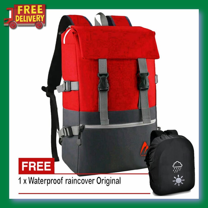 Ld-Fashion Tas Ransel Pria / Wanita Casual Klasik Untuk Sekolah / NA400 Tas Pria Tas Wanita Cvr080 T