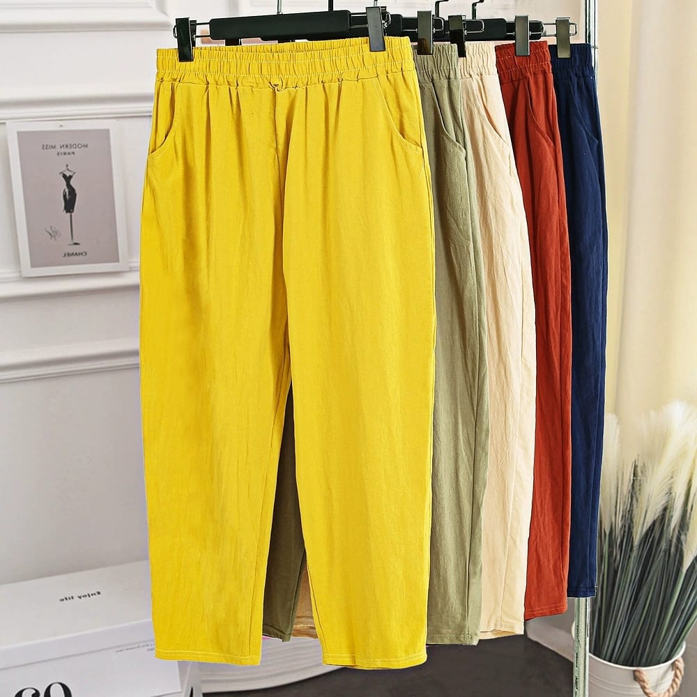 [TOYOU SHOP M46] PANTS POLOS | CELANA PANJANG WANITA | LONG PANTS KOREA WANITA | CELANA SANTAI | PREMIUM ALL SIZE