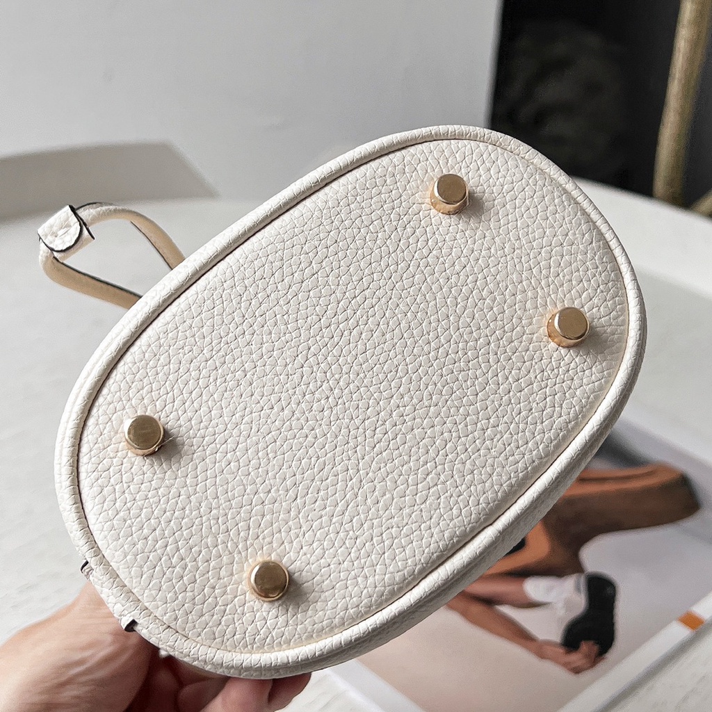 Tas wanita women Mini Demsey Bucket bag signature Jacquard mini bukcet bag 5121 5112 5268