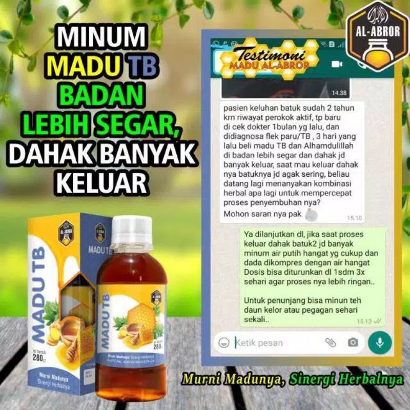 MADU TB 280 gram - Mengatasi Gangguan Pernafasan