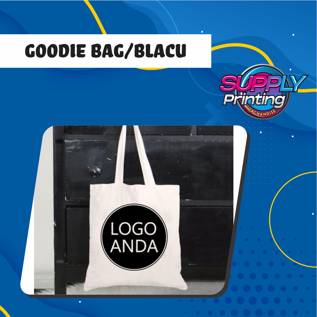 

Goody Bag Blacu Sablon (bisa bikin satuan)