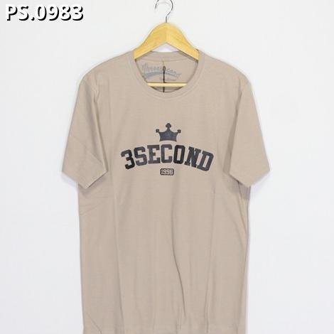 Kaos Distro Murah | Baju Pria Murah | Kaos 3second GG PS-0983 | Kaos Murah Keren