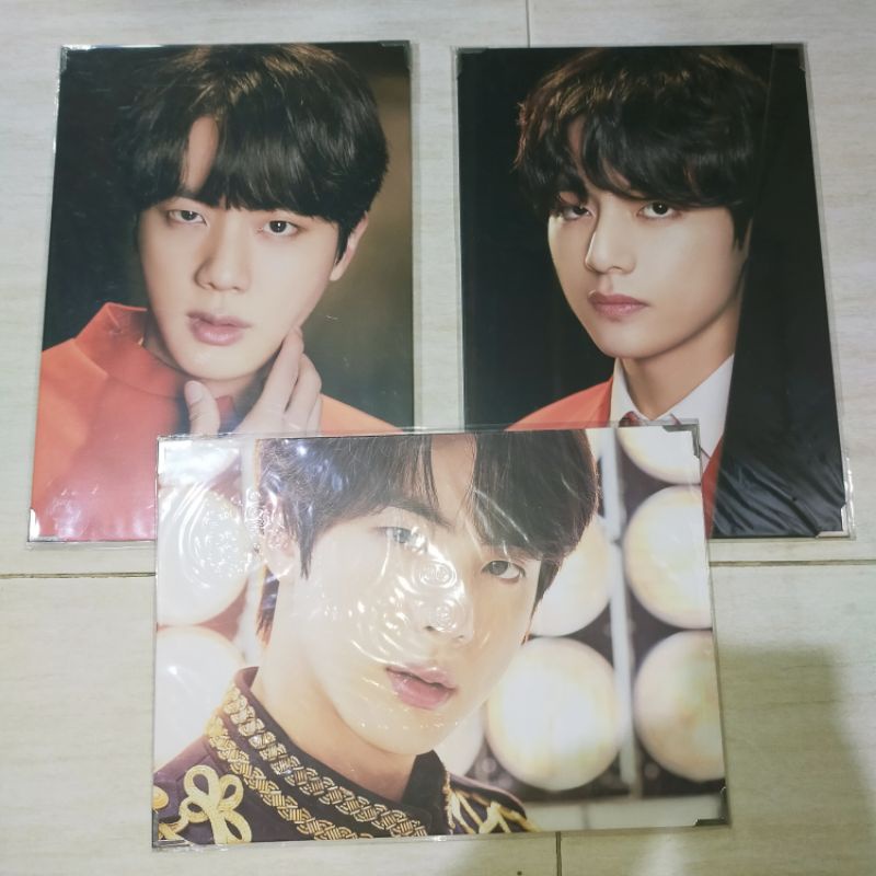 ( READY STOCK ) OFFICIAL BTS PREMIUM PHOTO PREMPHOT MOTS ONE ON:E LYS SYS JIN TAEHYUNG V