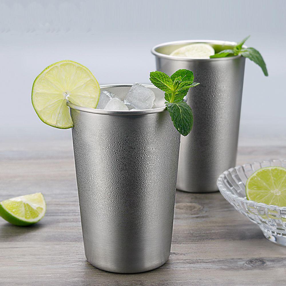 Solighter 350/500ml 304gelas Camping Tumbler Pint Portable Beer Cup