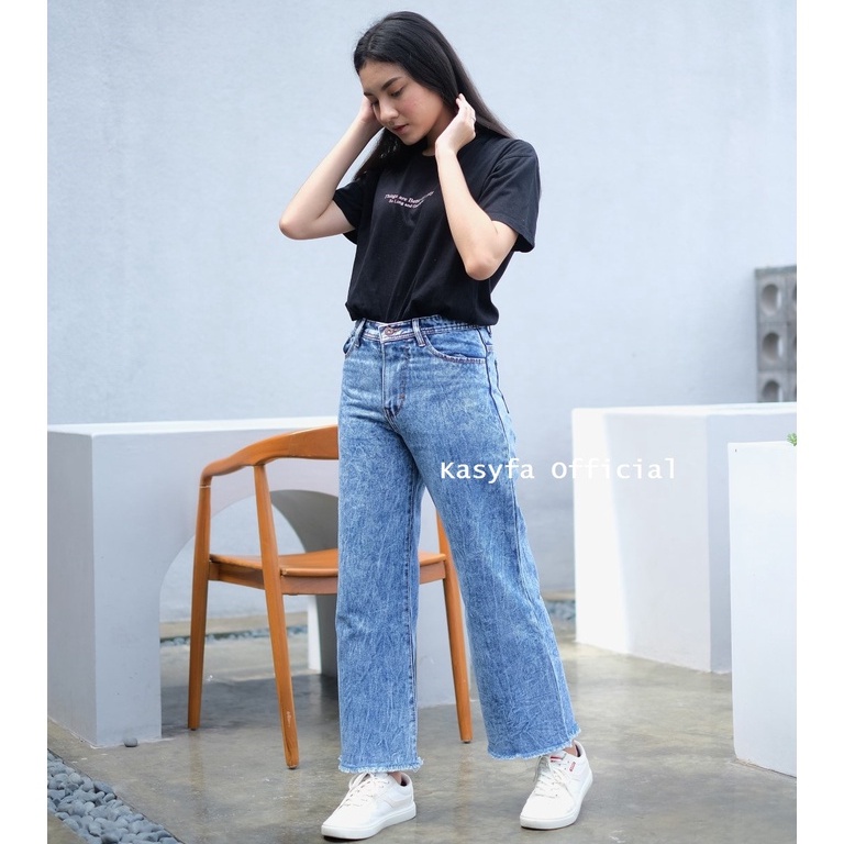 JANNET KULOT JEANS SNOW RAWIS PREMIUM (TEBAL)