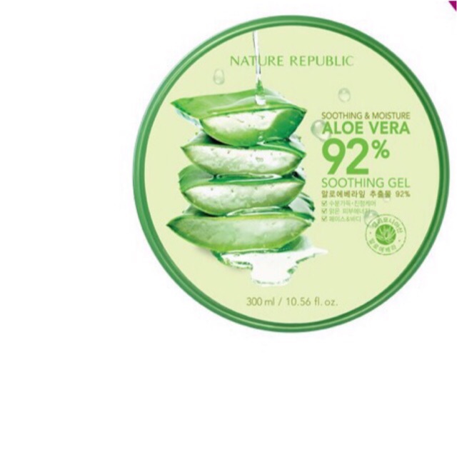 Aloe vera soothing gel