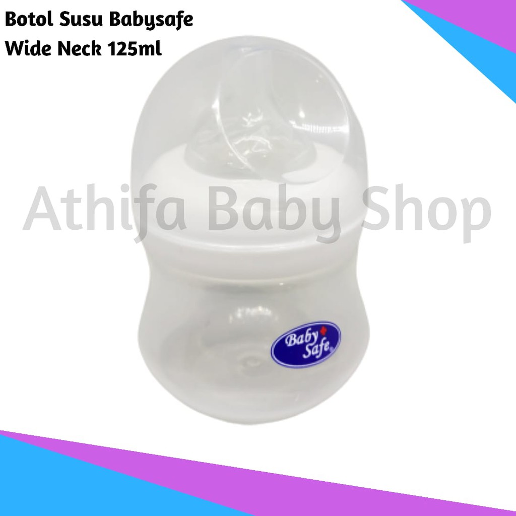 Botol susu Dot Bayi Botol ASI ASIP Bayi Baby Safe Feeding Bottle 125ml Karakter BPA FREE WN001