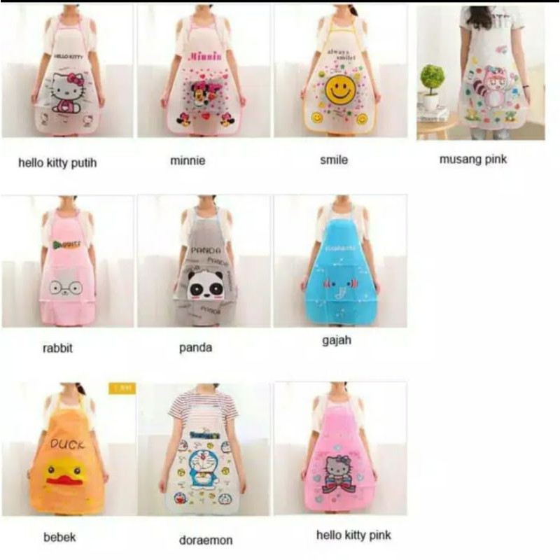 APRON CELEMEK MASAK MURAH