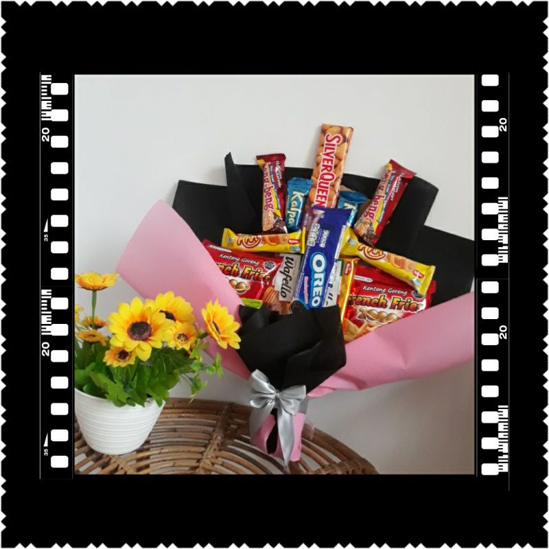 

buket snack murah/buket wisuda