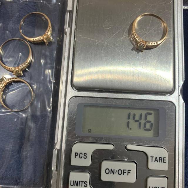 Cincin berlian listring tanam