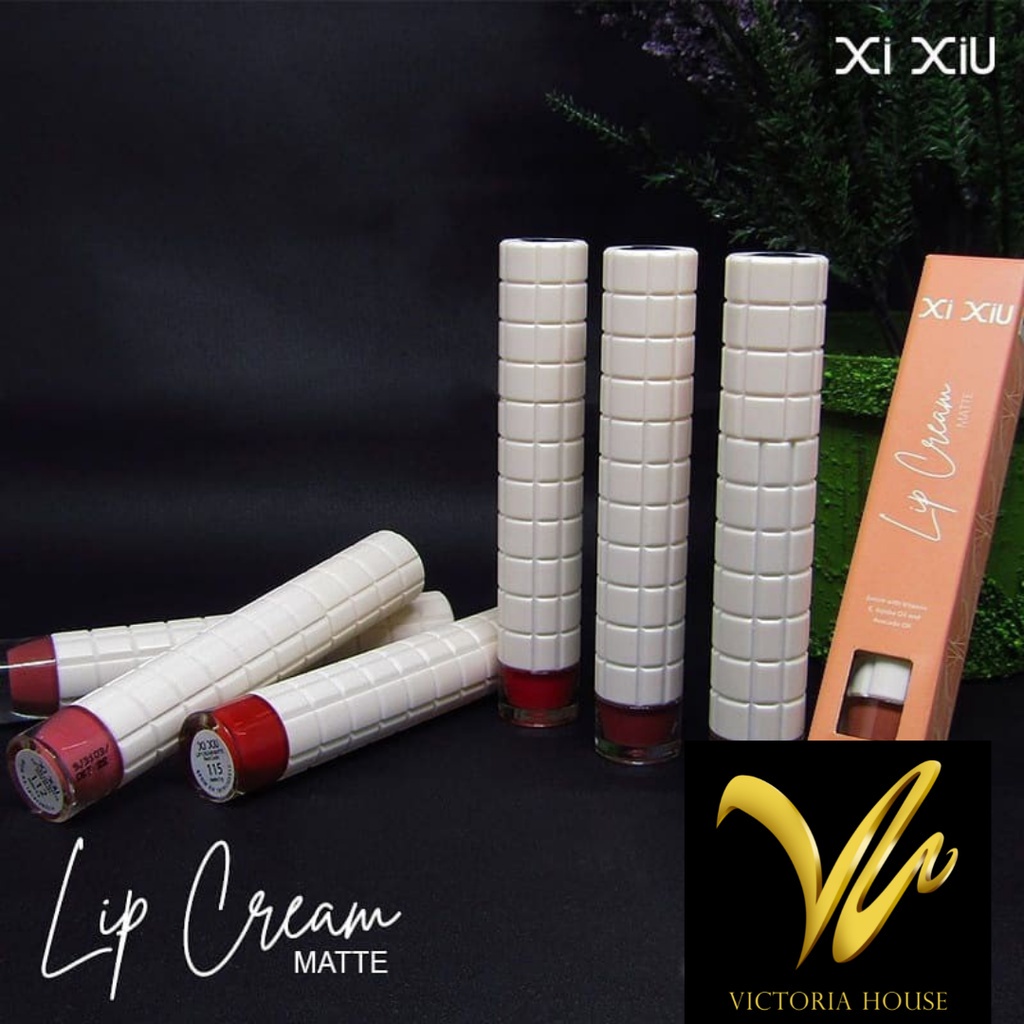 Xi Xiu Lip Cream Matte Halal BPOM XIXIU Lipcream Mate (VC)