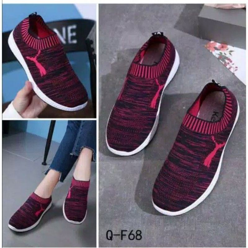 SEPATU CASUAL/SEPATU CATS/SEPATU WANITA/SEPATU TANPA TALI