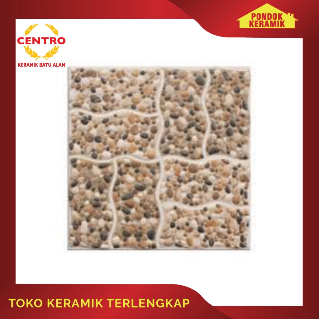 KERAMIK LANTAI CENTRO 40X40 SS 30 CREAM