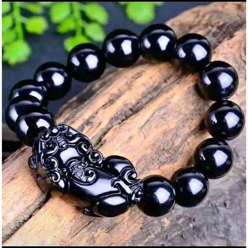 GELANG PIXIU GIOK IMPOR GELANG GIOK HITAM.