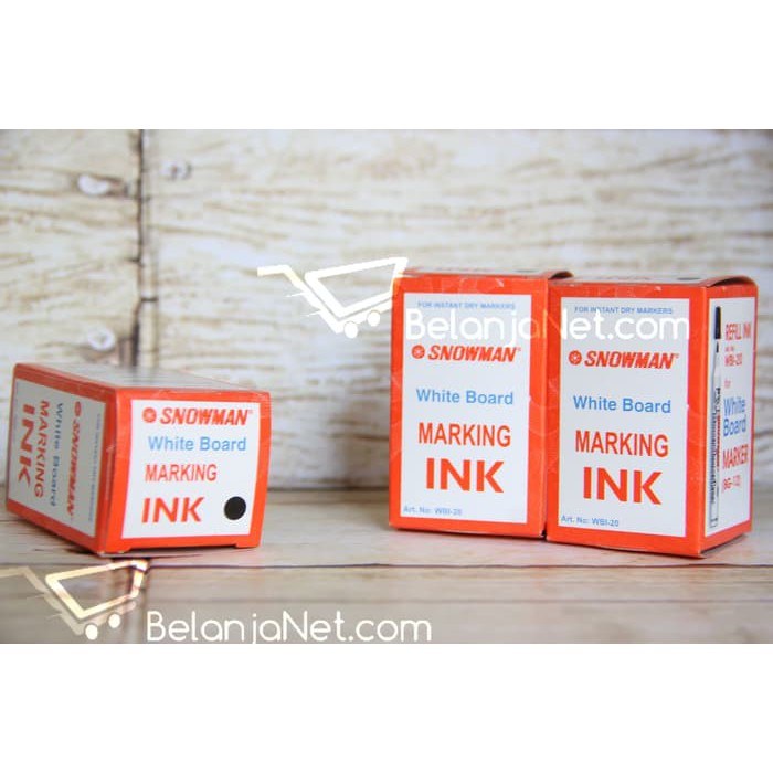 

Refill / Isi Tinta Whiteboard Marker Snowman