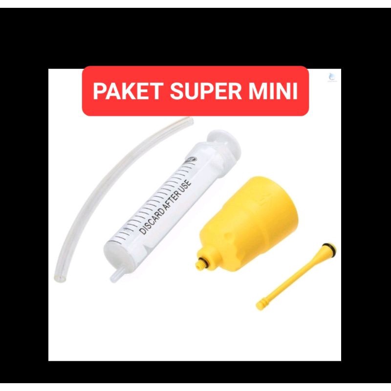 LENGKAP DAN TERMURAH !! EZMTB Bleeding Bleed Kit Oil Tool Kit Rem Cocok Shimano Tektro Perlengkapan Discbrake Paket Mini SZ912 AUBTEC AT20 Alat Reparasi Disc Brake Bisa Segala Sram Magura Avid Sepeda Balap Roadbike MTB 105 Ultegra Deore Xt Rival Red Force