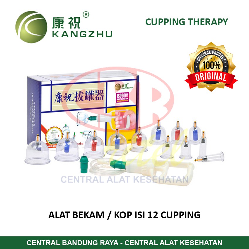 Alat Kop Bekam Kang Zhu Isi 12 Cupping