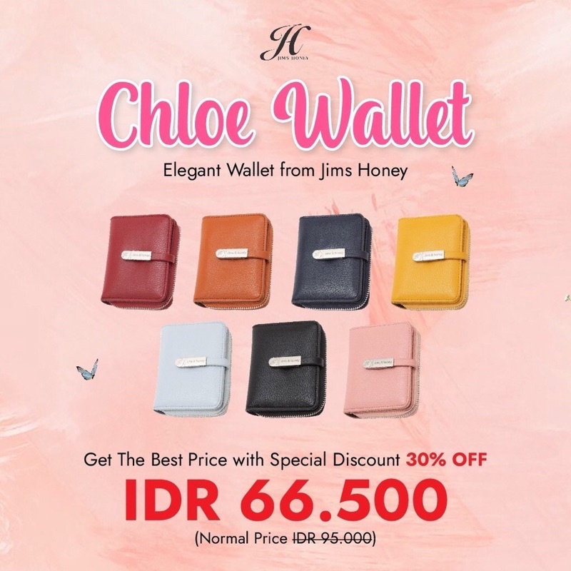 Dompet Jims Honey Chloe Wallet