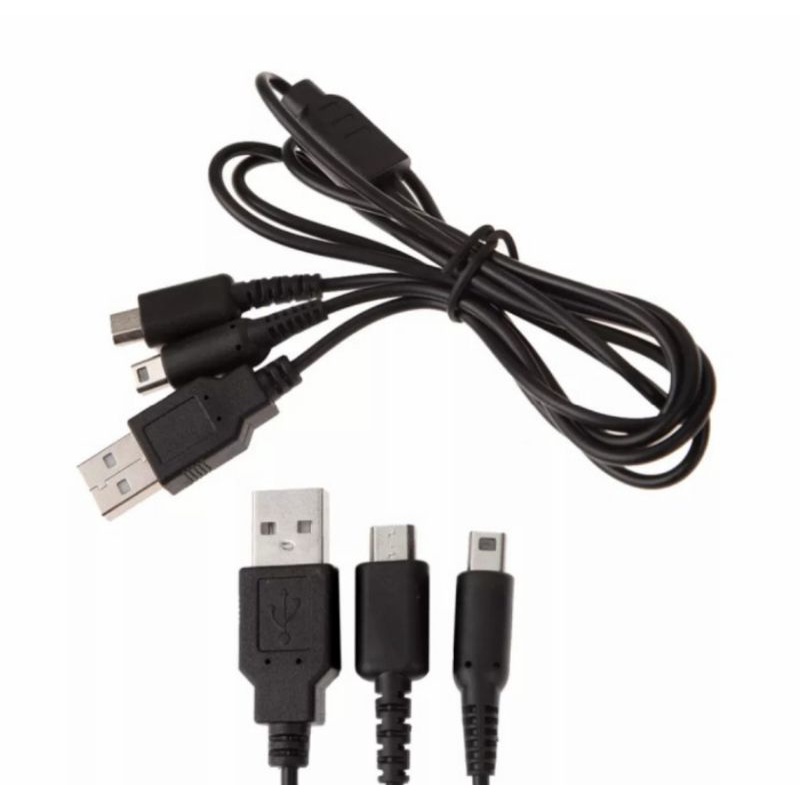 Kabel Charger Usb Nintendo 3ds 2ds XL LL Dsi Ndsi Nds i NdsiXL New 3ds 2ds 3dsXL 2dsXL Power Cable Chas Charging Usb 3ds