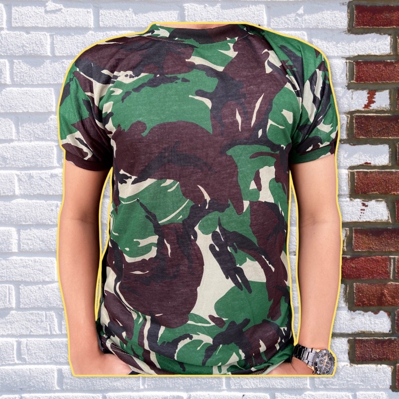 PALING LARIS Kaos Loreng Malvinas Bodyfit Lengan Pendek Pria TNI AL AU Kopassus Perbakin Lowrange