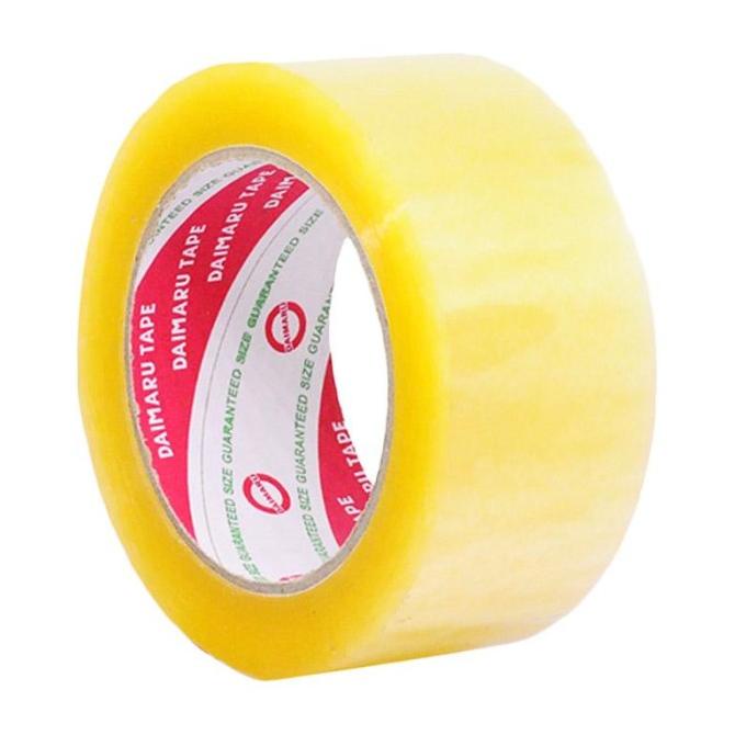 

*$*$*$*$] Lakban Bening Daimaru / Tape OPP Isolasi Selotip