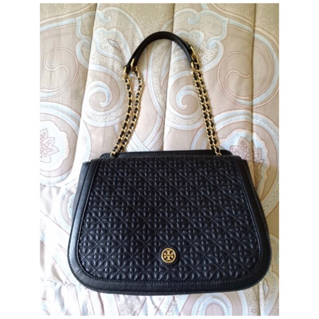 Preloved Tory Burch Bryant Quilted Shoulder