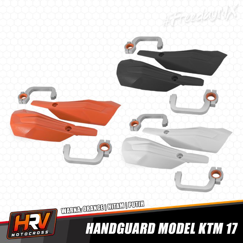 HANDGUARD KTM 250 2017 UNIVERSAL HANDGUARD KLX 150 CRF 150 L DTRACKER WR 155 TRAIL DAN SUPERMOTO HRV