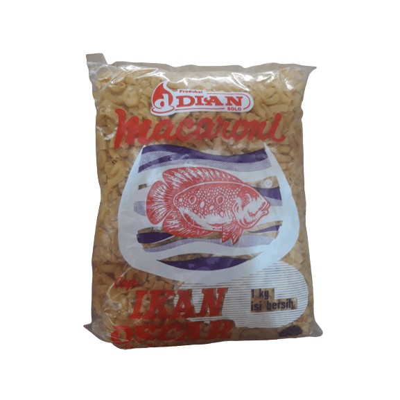 

Makaroni cap ikan oscar makaroni goreng (bantat) 250g/500g