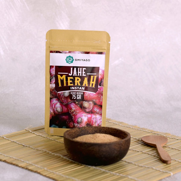 

Omiyago Jahe Merah Instan Bubuk 75gr / Ginger Drink