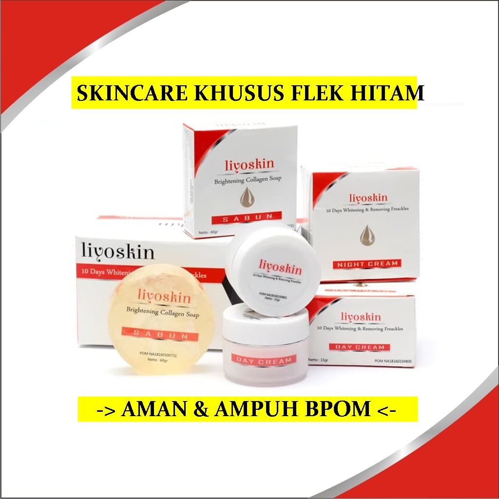 Jual Skincare Cream Untuk Flek Hitam BPOM Liyoskin Original