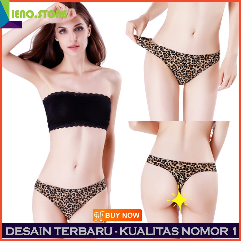 Celana Dalam Wanita G String Merah M D3A5 Underwear Murah Polos Dalaman Wanita BH Pakaian Dalam