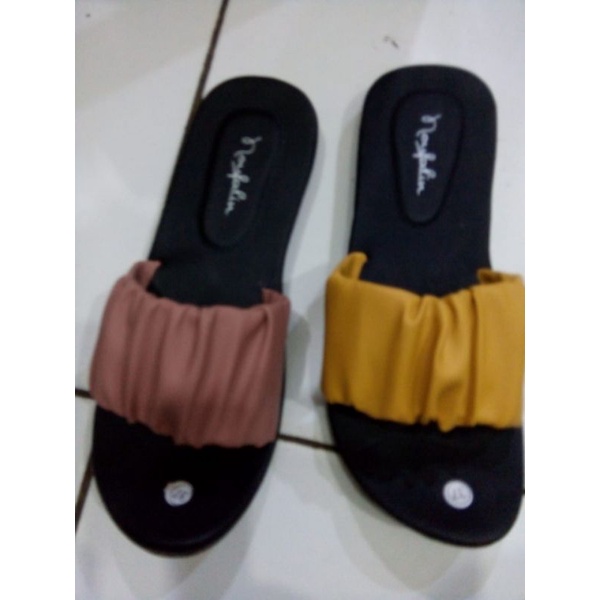 Sandal Papirut wanita Bisa CODSandal Wanita Papirut Sandal Kulit Kokop Rempel sandal papirut nonslip