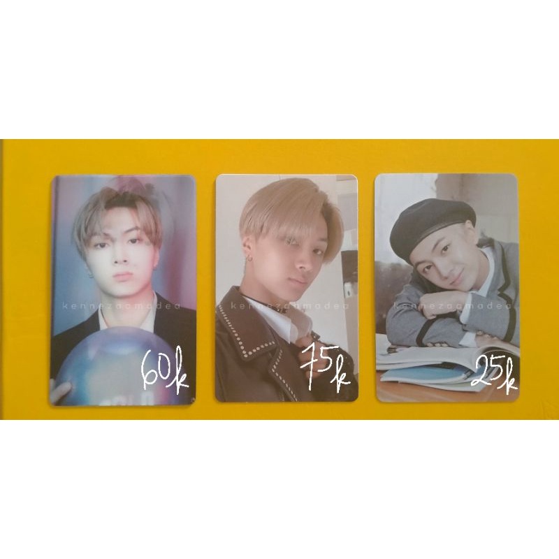 photocard enhypen jay (ggu ggu package, border:carnival, lenti)