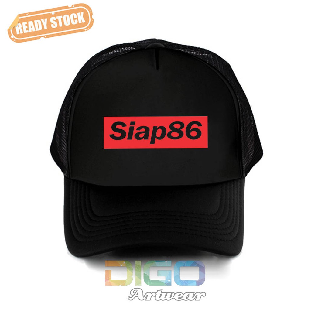 Topi Siap 86 Trucker Hat Siap86 Shopee Indonesia