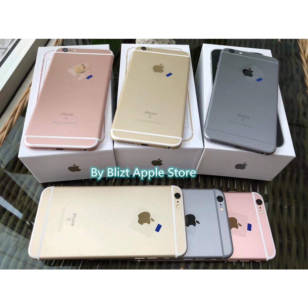 iPhone 6S Plus 64GB Fullset  All Sim Silent Original Second Mulus100% Like New 3utools All Green (Garansi 1 Bulan)