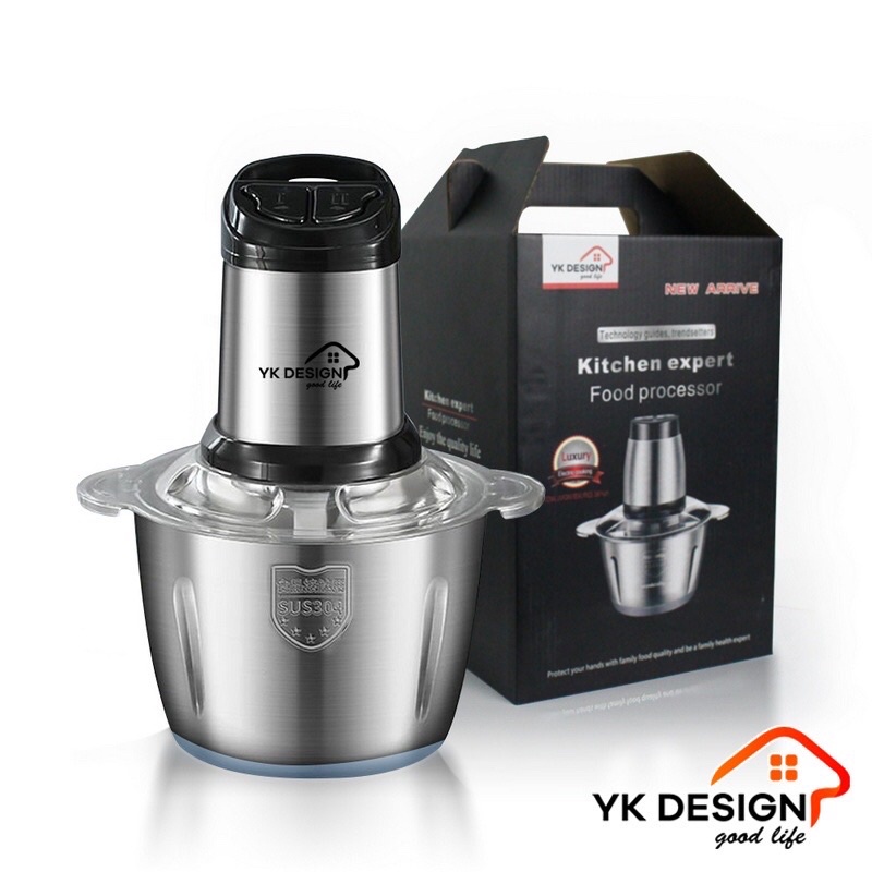 YK DESIGN YK-100A01 2L Alat Penggiling dan Penghalus Bumbu