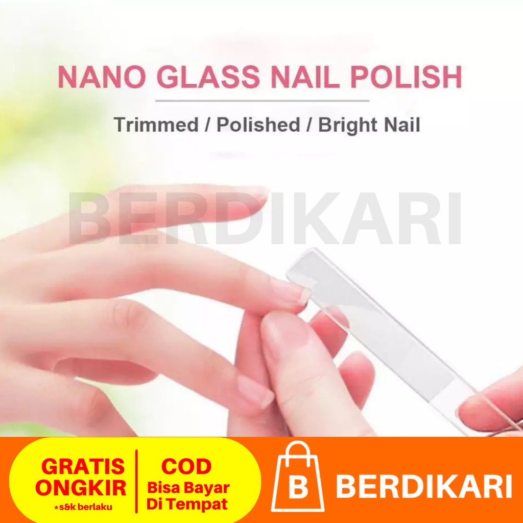 Kikir Kuku Manicure Pedicure / Pengkilat Kuku Kaco Akrilik