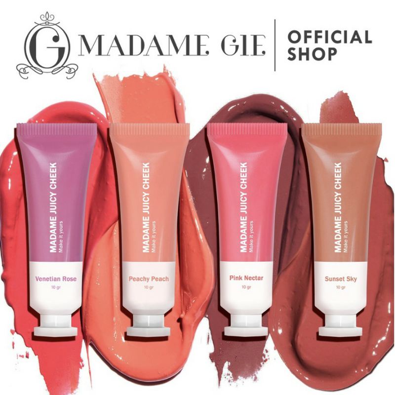 ☃Cutezz_Ching1☃Madame Gie Madame Juicy Cheek - Make Up Blush On 10g