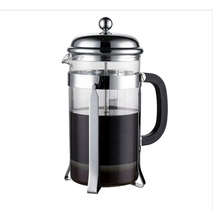 FRENCH PRESS COFFEE PLUNGER 350ML& 600ML STAINLESS STEEL