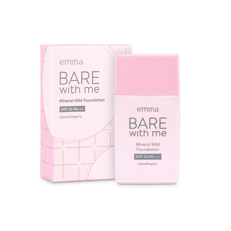 EMINA bare with me mineral mild loose powder | fondetion