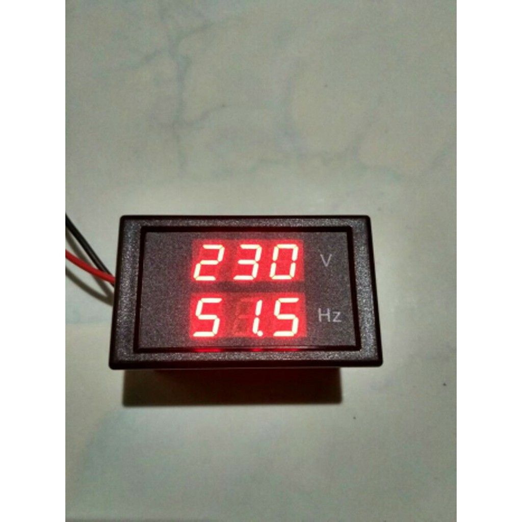VOLTMETER FREQWENSI HERTZ METER AC Terlaris
