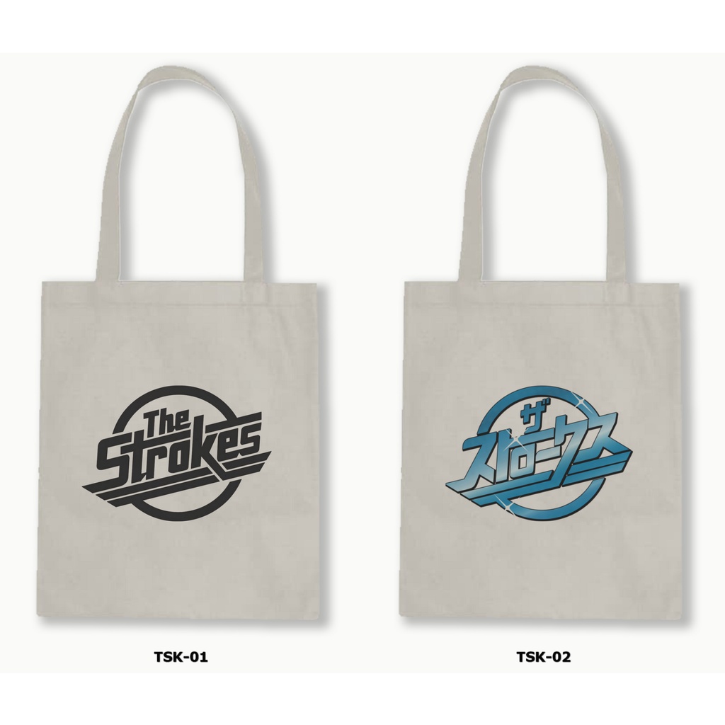 TOTE BAG BLACU - THE STROKES