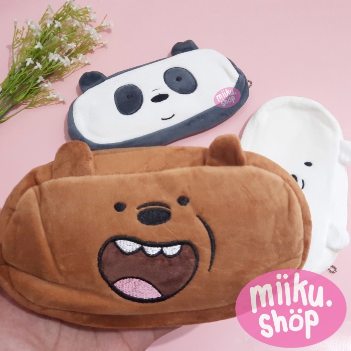 

Star Tempat Pensil / Dompet Koin Webare Bears Bahan Bulu Boneka Murah